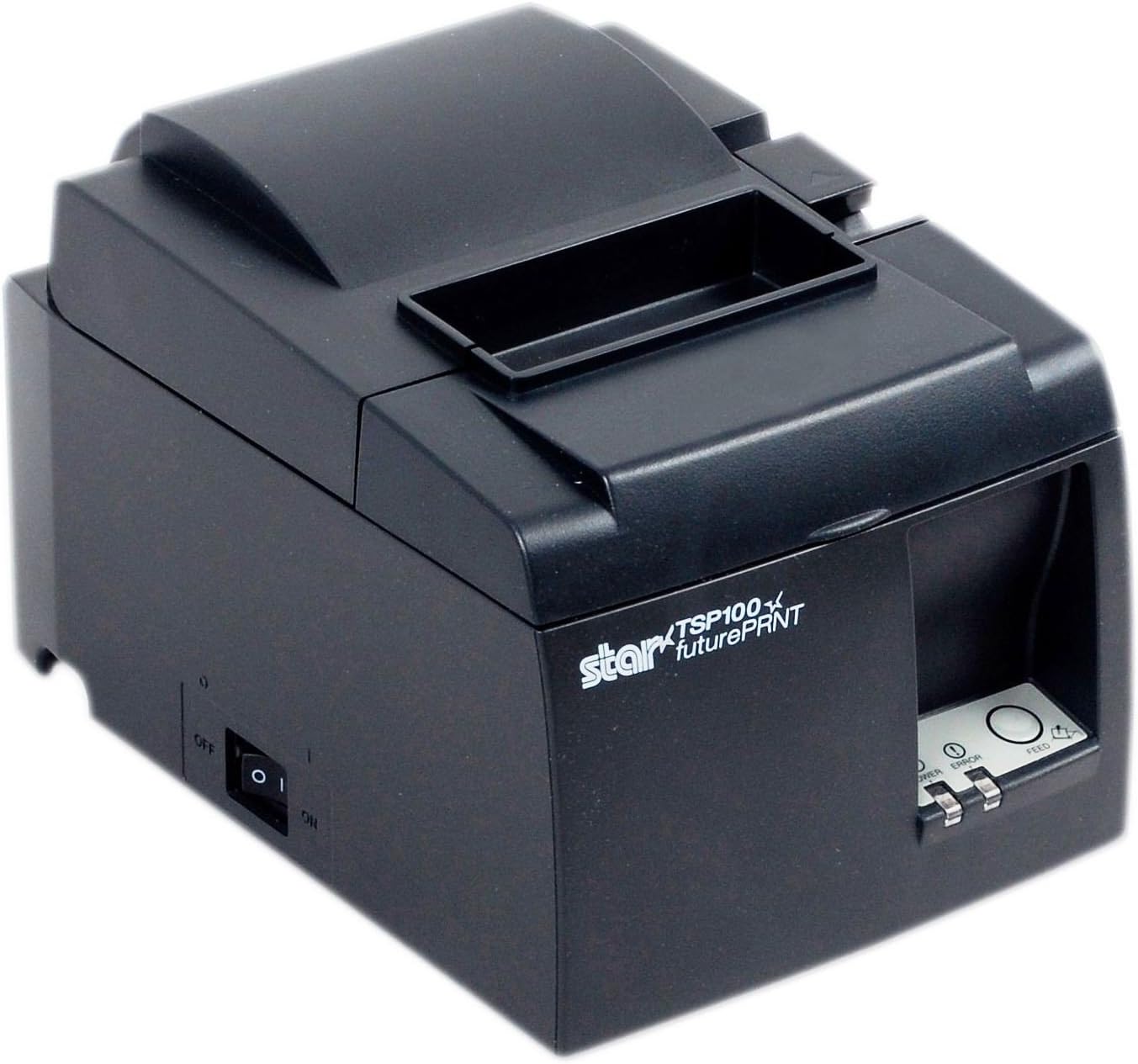 Star Micronics tsp143u USB Cutter Black 203DPI 58/Pack TSP100 203DPI 58/Pack Incl Power Supply Power Cord