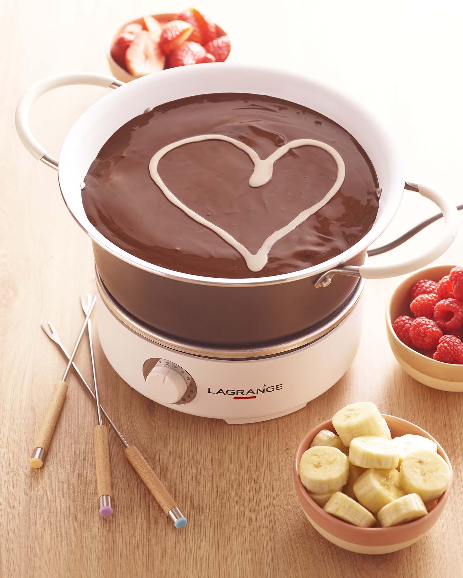 LAGRANGE - Fondue Prestige compatible tous feux 8 personnes 349401 900W