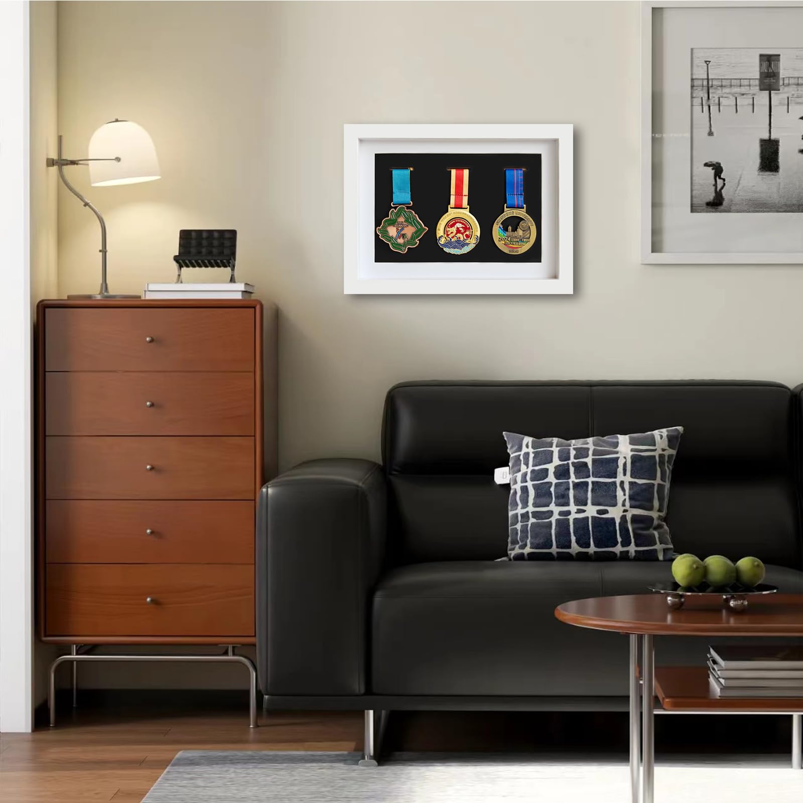 Atletische medaille Display Hanger - Race Bib Houder, Foto