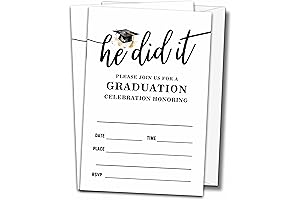 Graduation Announcements 2023 High School Personalized - They Did It Invitation
