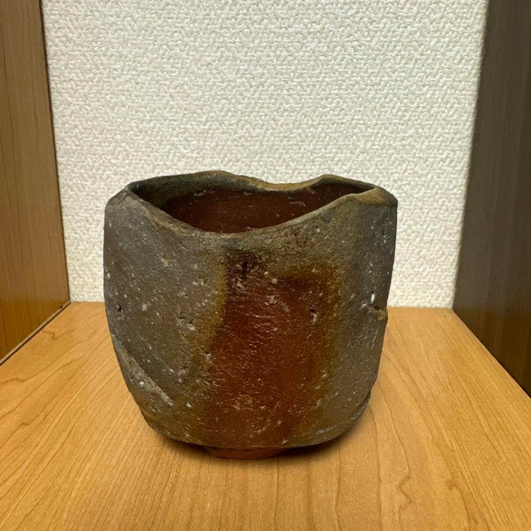 茶道具　萩建水　萩焼　岡田仙舟　共箱　美品 茶道具 萩建水 萩焼 岡田仙舟 共箱 美品 - メルカリ