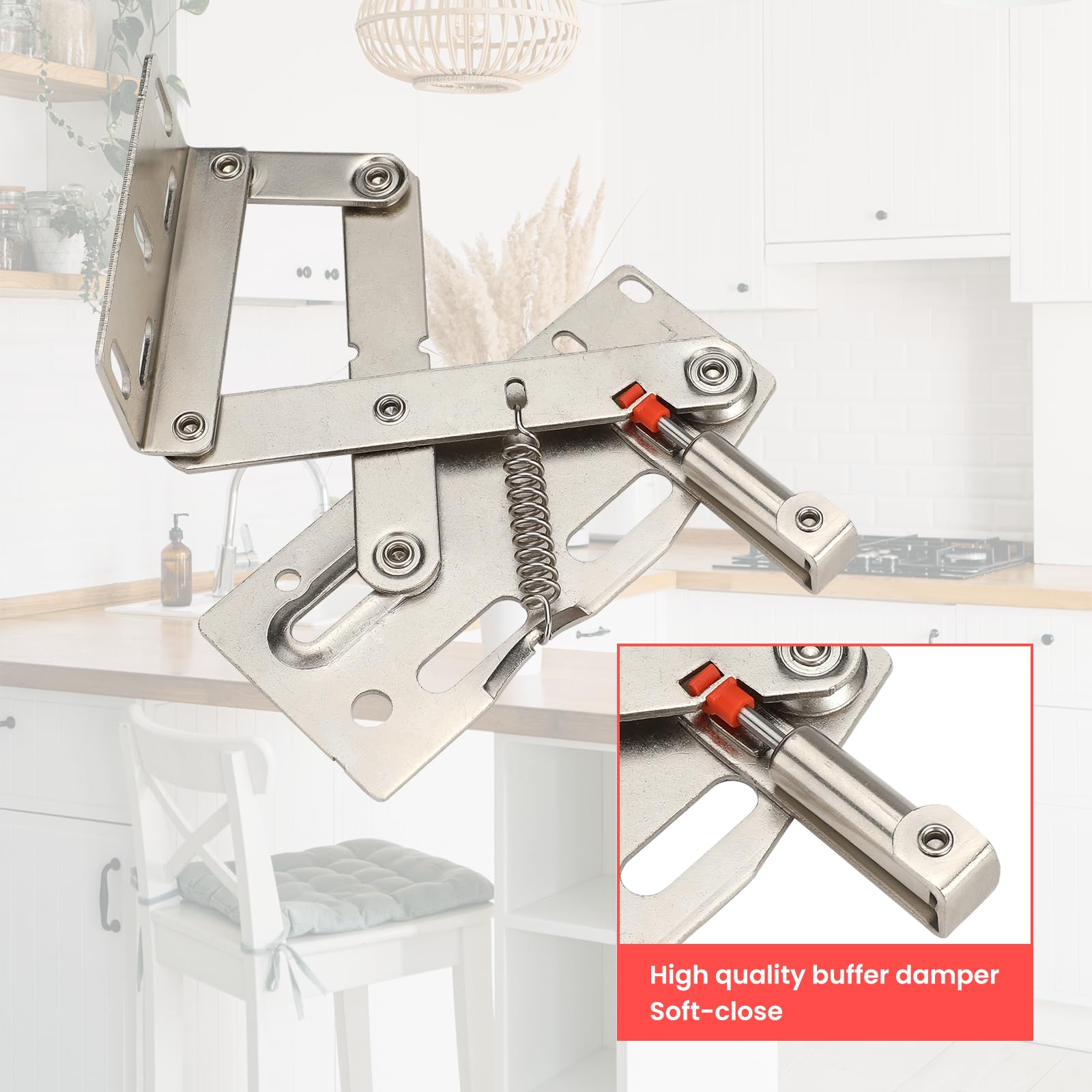 Homdiy Soft Close TipOut Tray Hinges Scissor Hinges For