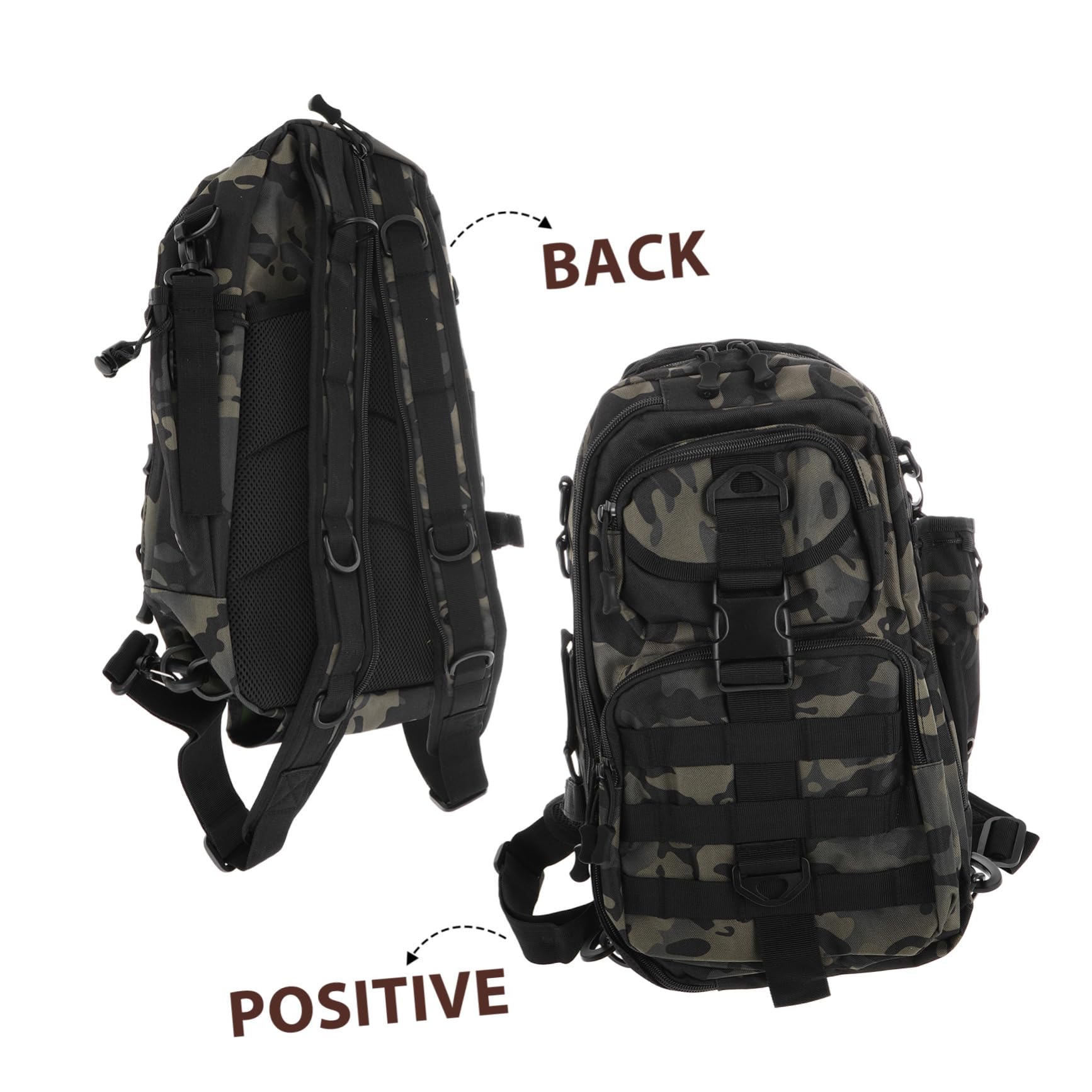 SUPVOX Zaino Multifunzionale per Escursioni Portatile Design Ergonomico e Spazio per Attrezzatura Outdoor