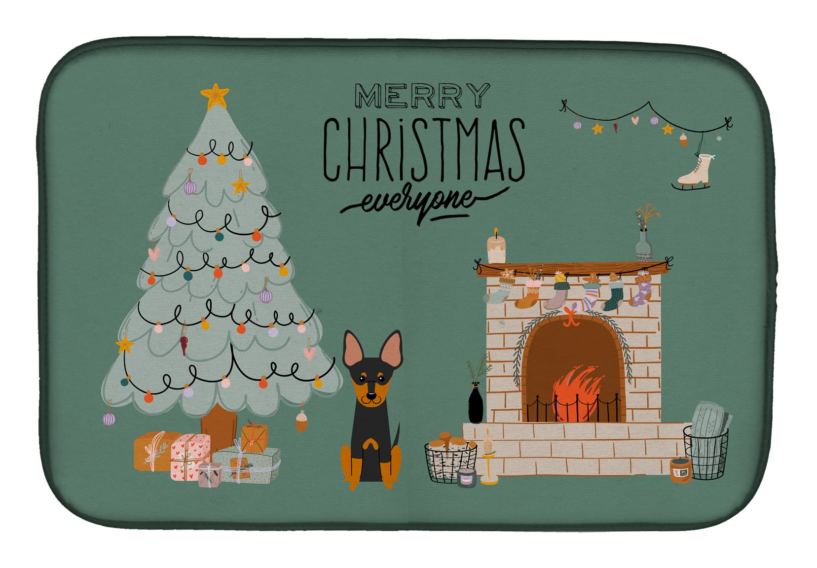 Tapis de séchage en polyester Caroline's Treasures pour égayer votre plan de travail de cuisine