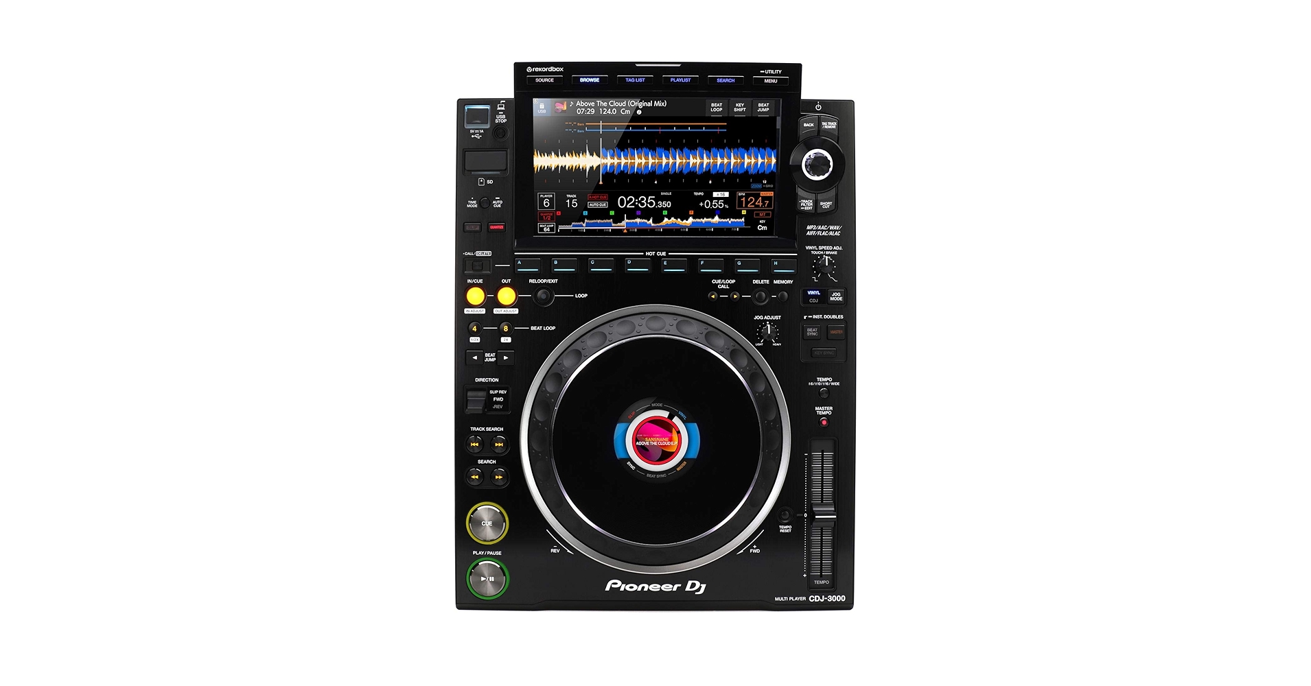 Pioneer DJ プロフェッショナル DJマルチプレーヤー CDJ-3000 Amazon.com: Pioneer Professional DJ Multi Player (Black) w