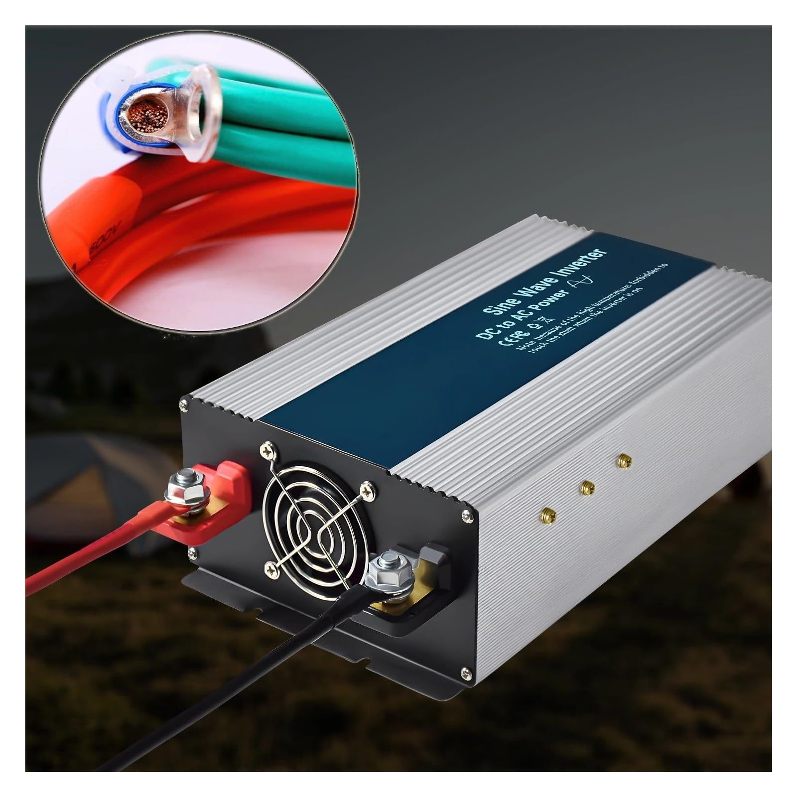 Convertidor Adaptador Inversor Onda Sinusoidal para Pura Batería Solar 1500W SE 12V 24V 36V 48V DC 110V 120V 220V 230V 240V AC Red Convertidor Potencia Completa inversor