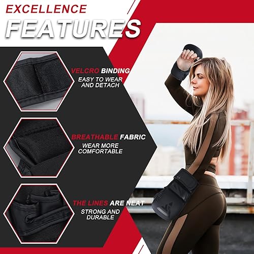 Miniatura 2 de Guantes MMA para Sparring Grappling, guantes híbridos de palma abierta para artes marciales, soporte de muñeca de cuero Maya, lucha contra deportes