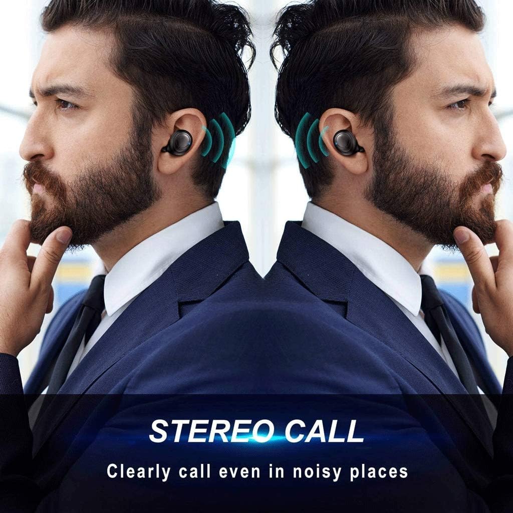 Earbuds, Earbud Headphones in-Ear Headphones with Charging Box,Car Headset for Car,Running,Built-in Microphone