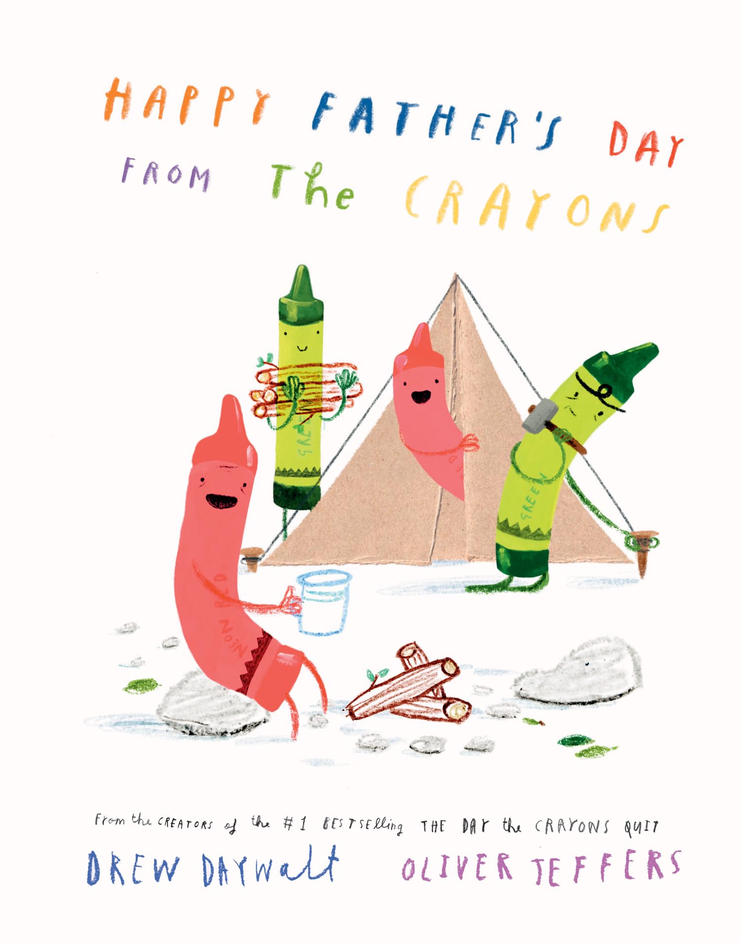 Happy Father’s Day from the Crayons: A funny new illustrated picture book for kids, from the creators of The Day the Crayons Quit – perfect for Father’s Day!