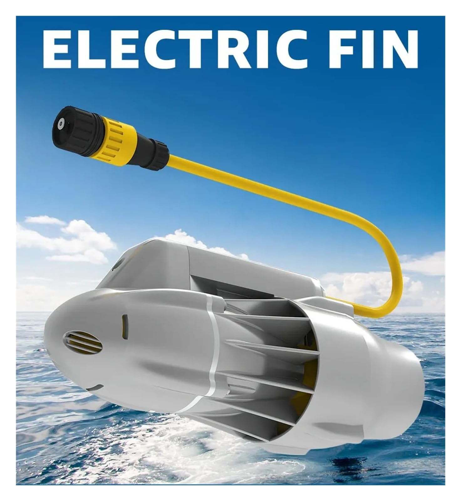 Deska do pływania na stojąco 12V 24V Elektryczny silnik bezszczotkowy IP68 Podwodny nadmuchiwany wiosło do łodzi wędkarskiej SUP z napędem odrzutowym(1.3m,24V 360W)