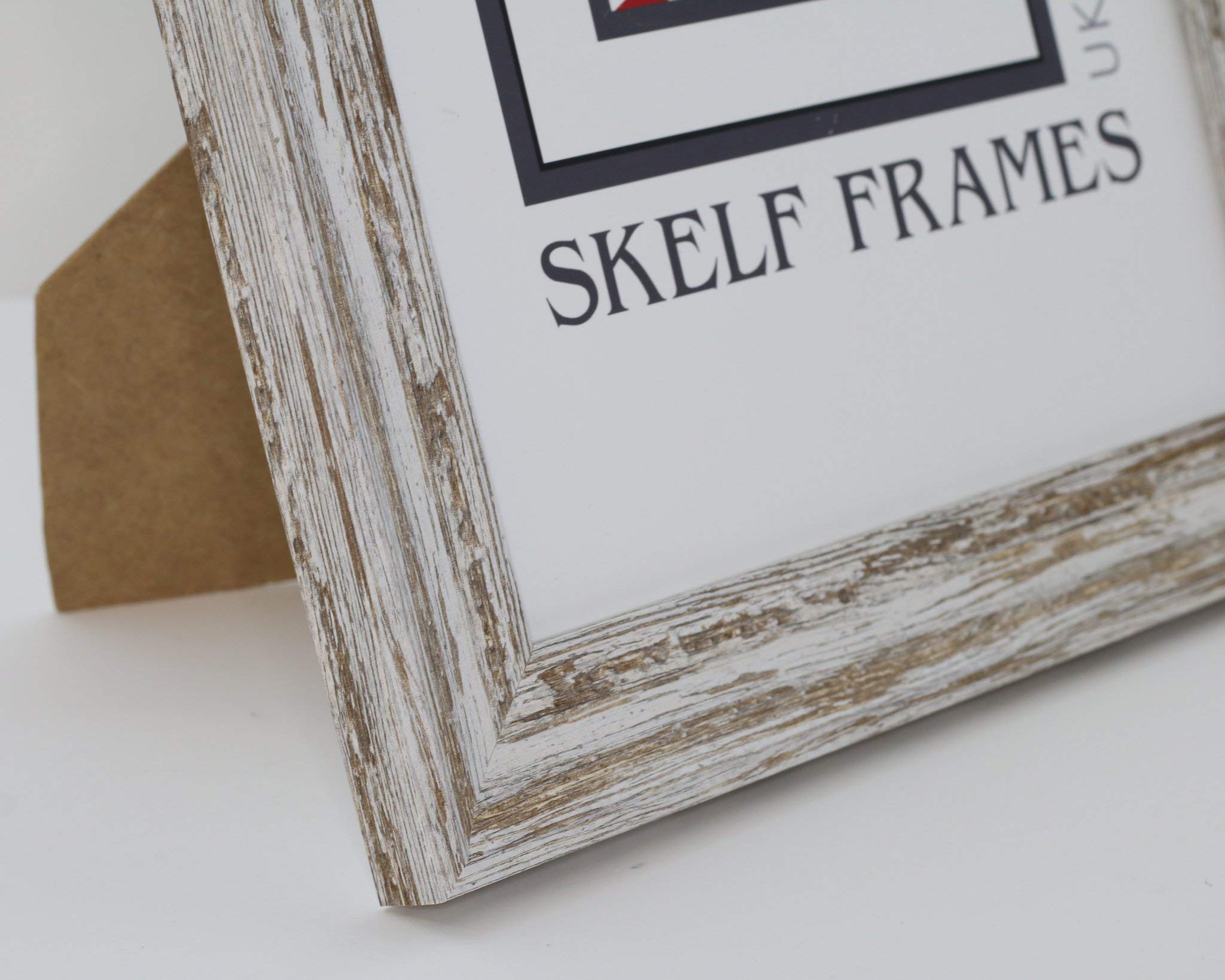 Buy Skelf Frames 16 x 14 Inches Picture Photo Frame in Shabby White and
