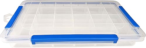 Miniatura 8 de Kamay's - Organizador de almacenamiento de 3 niveles apilable con compartimento ajustable, para joyería, organizador de herramientas, contenedor con