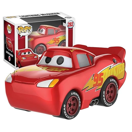 Funko – Disney Cars 3 3 Figure Lightning Mcqueen Chromed, 13044