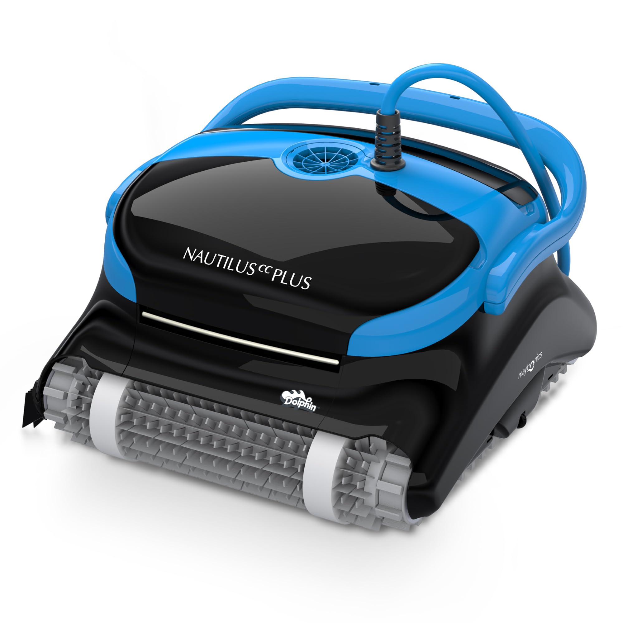 Dolphin Nautilus CC Plus Robot Piscina Limpiafondos y Paredes, con Temporizador semanal, Planificación Inteligente, Limpieza Profunda, Doble Filtración, para Piscinas hasta 12m