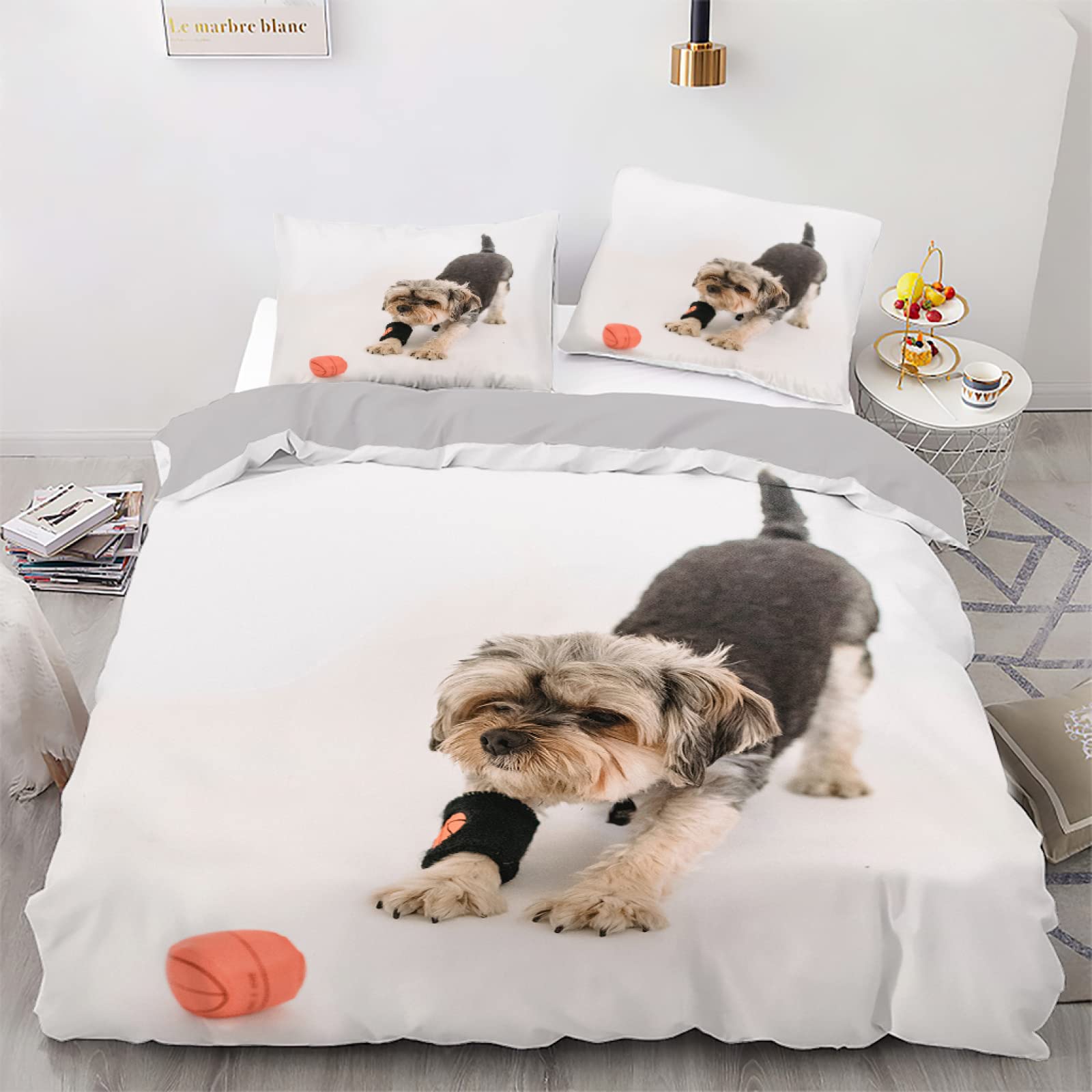Housse de couette 160x200 cm grand confort pour la peau sensible des enfants