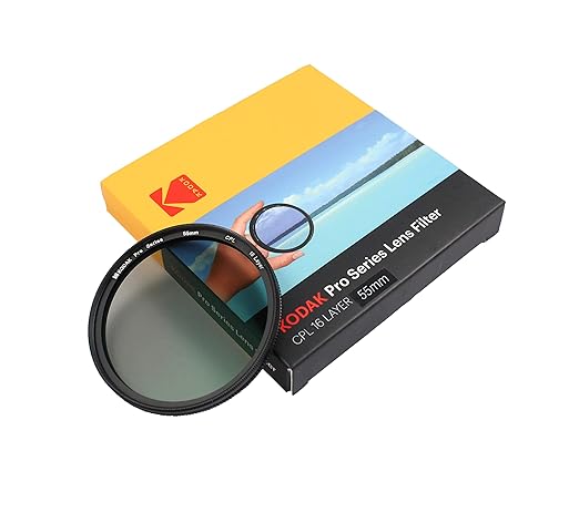 KODAK 55mm 16 Layer Polarizing Filter (CPL) at Rs. 1421
