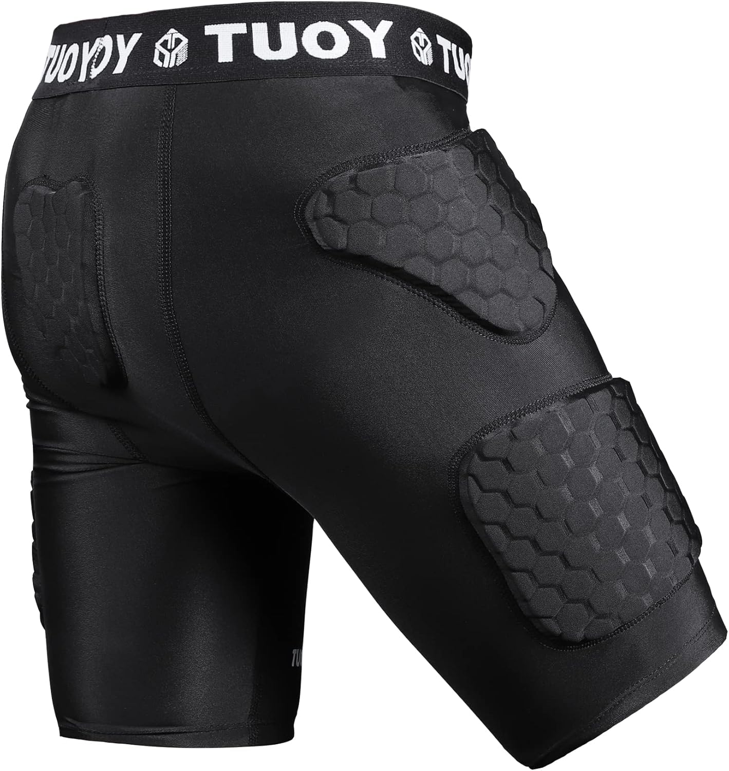 Youth Padded Shirt and Football Girdle Compression Pad Shirt for Rib Protector Chest Protector Undershirt