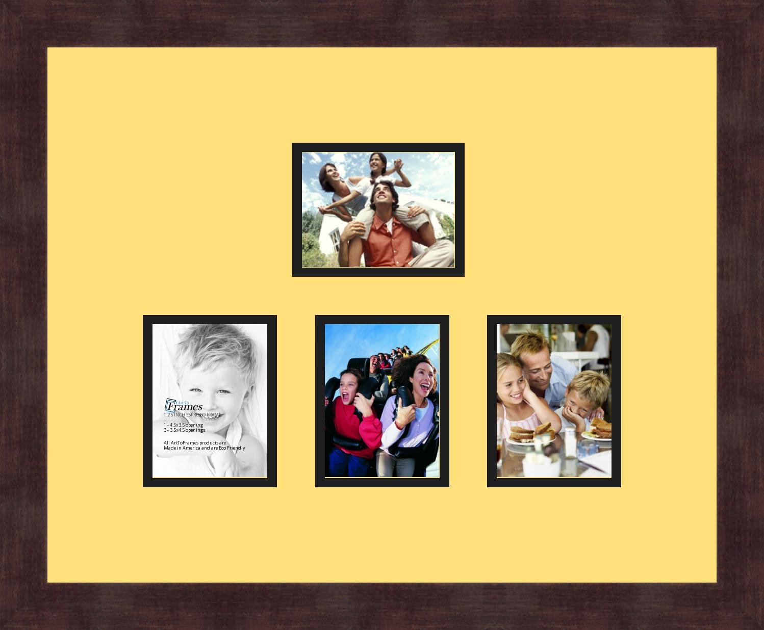 Art to Frames DoubleMultimat80647R/89FRBW26061 Collage Frame Photo