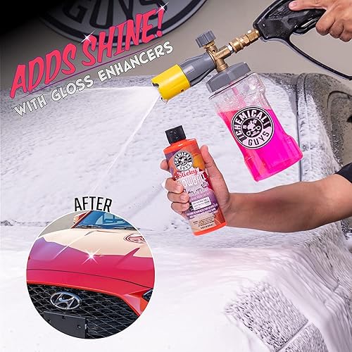 Miniatura 2 de Chemical Guys CWS21516PMSK - Kit de iniciación de lavadora a presión de boca grande  Jabón de lavado de autos de espuma pegajosa de bola de nieve