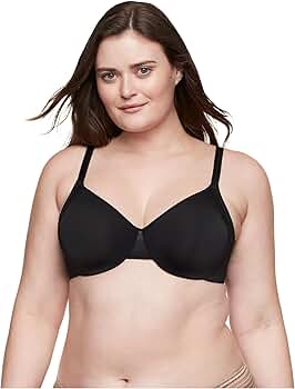 Olga Cloud 9 Minimizer Bra Women's Plus Size, Rich Black