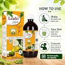 Basic Ayurveda Lauki with Tulsi & Pudina 1L | First Press Virgin Bottle Gourd Blend | Herbal Drink for Hydration Digestion & Daily Wellness | No Added Preservatives gallery image