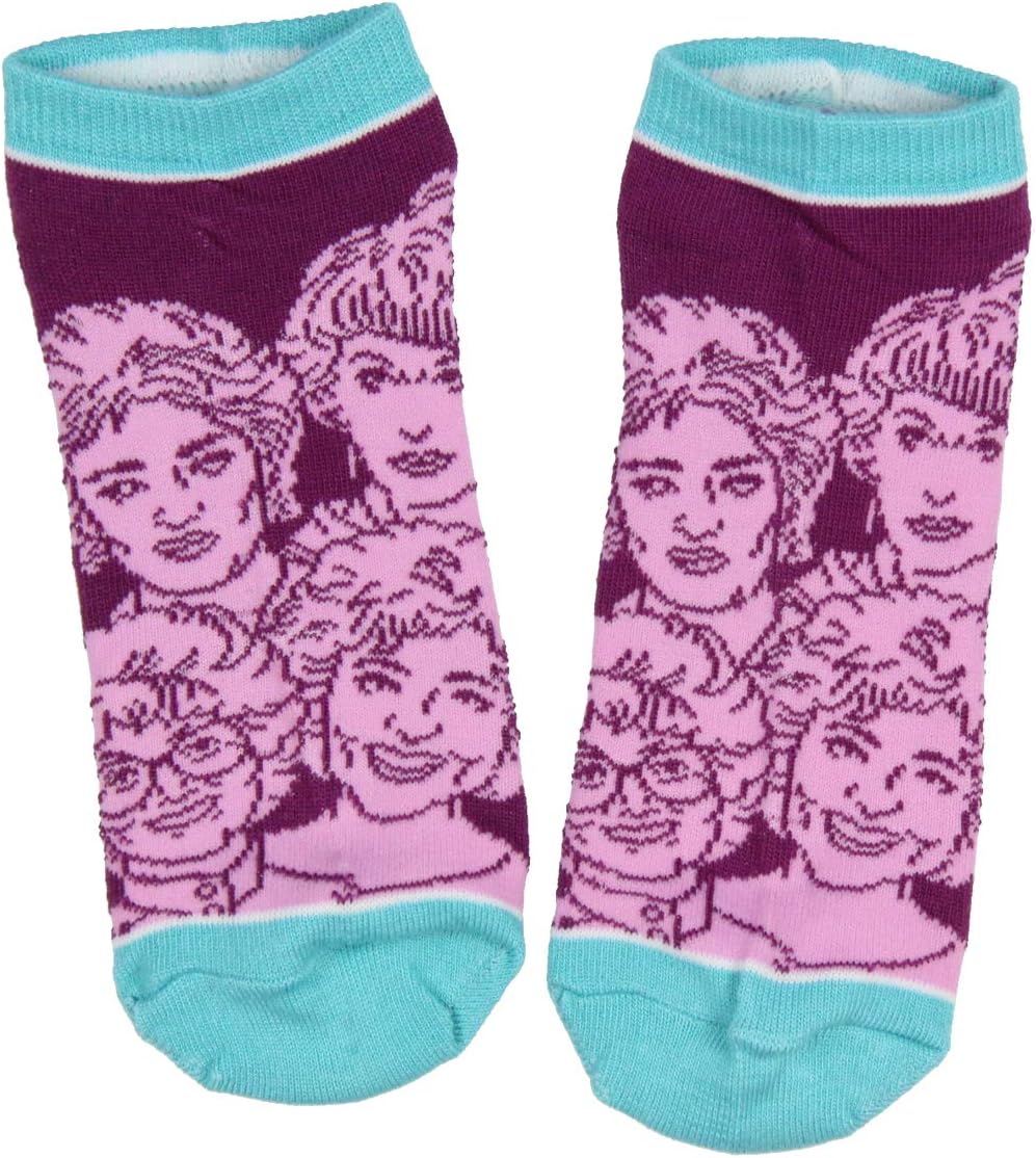 The Golden Girls Stay Golden 3 Pair Character Ankle No Show Socks - Image 2