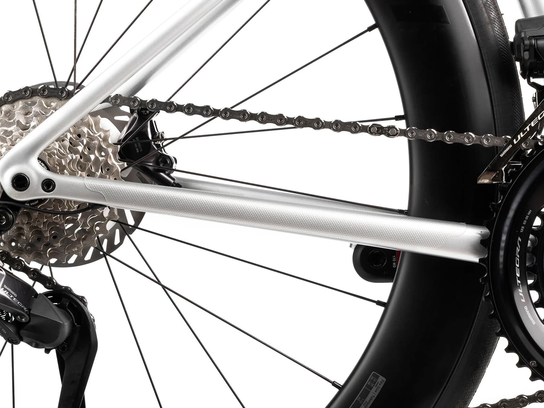 All Mountain Style Paracatena per Bici da Corsa e Gravel – Pellicola Protettiva Adesiva in Honeycomb, Antiurto, Leggera, Facile da Applicare