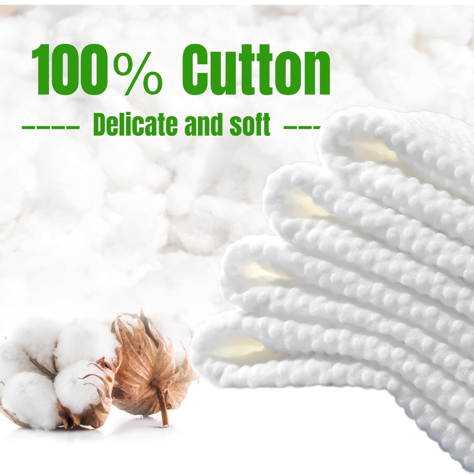 Asciugamani usa e getta in cotone, confezione convenienza, 6 confezioni per scatola, ogni confezione da 80 pezzi di fazzoletti per il viso extra spessi 100% puro cotone biodegradabili salviette per