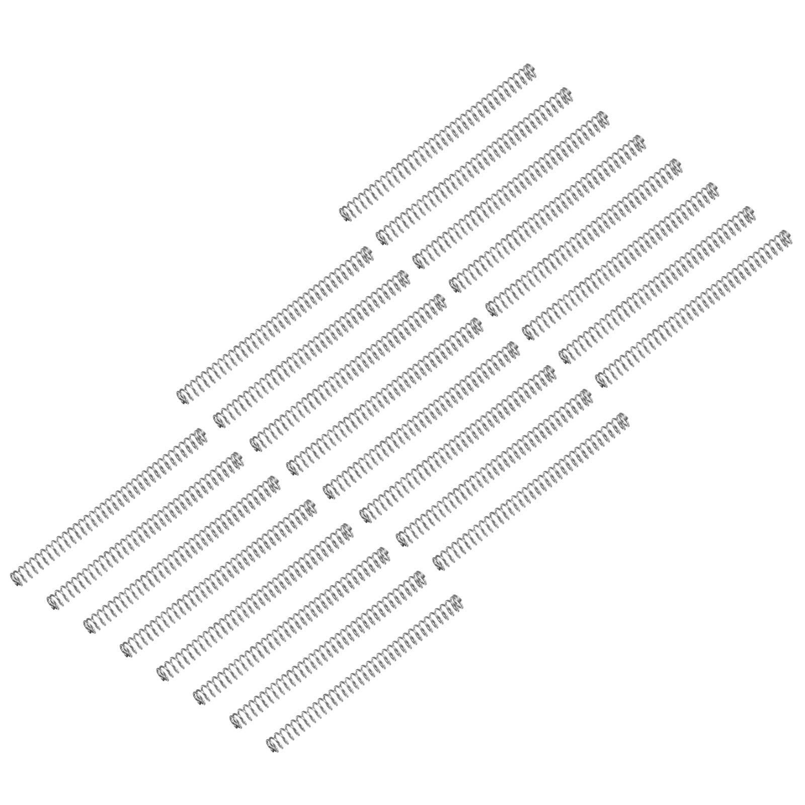 uxcell 25Pcs Compression Spring, 304 Stainless Steel 8mm OD 0.8mm Wire 15mm Length Mechanical Spring for Shop Home Repair Project, Silver Tone — Amazon image 14
