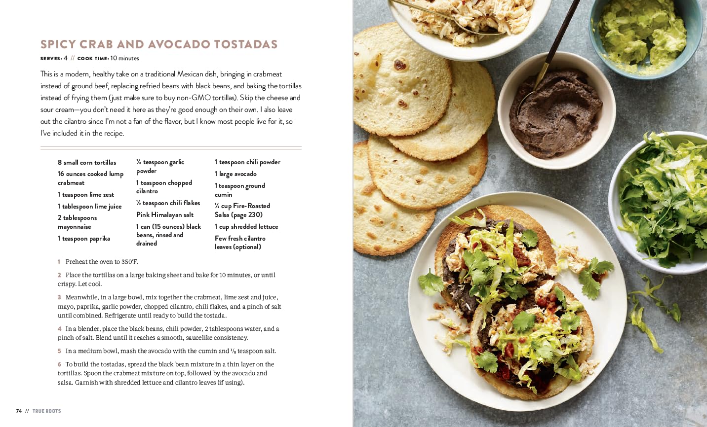 True Roots: A Mindful Kitchen with More Than 100 Recipes Free of Gluten, Dairy, and Refined Sugar: A Cookbook - Image 6