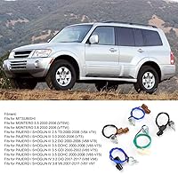 Vista 8 de Transferencia de interruptor para Mitsubishi montero Qiilu Cambio de Transferencia Interruptor de Transferencia Cambio Posición MR580151 Se adapta a