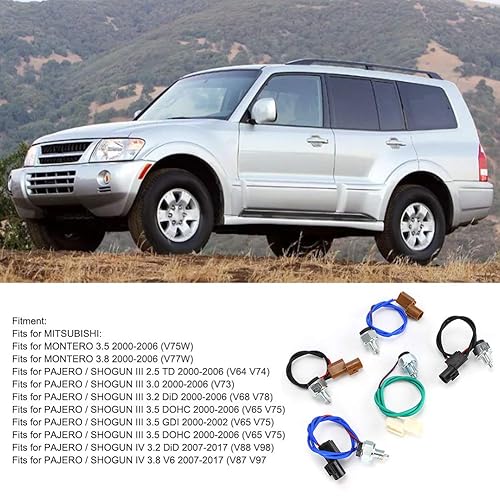 Miniatura 8 de Transferencia de interruptor para Mitsubishi montero Qiilu Cambio de Transferencia Interruptor de Transferencia Cambio Posición MR580151 Se adapta a