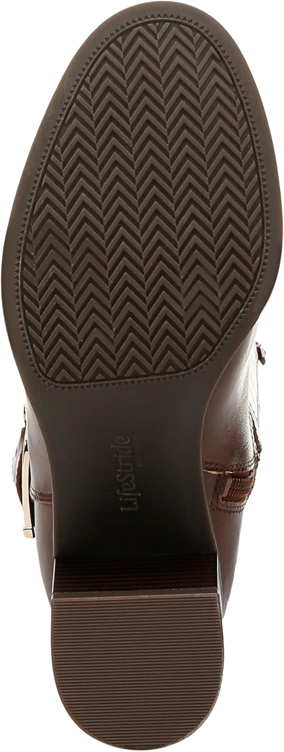 LifeStride womens Legend Block Heel Riding Boot - Image 4