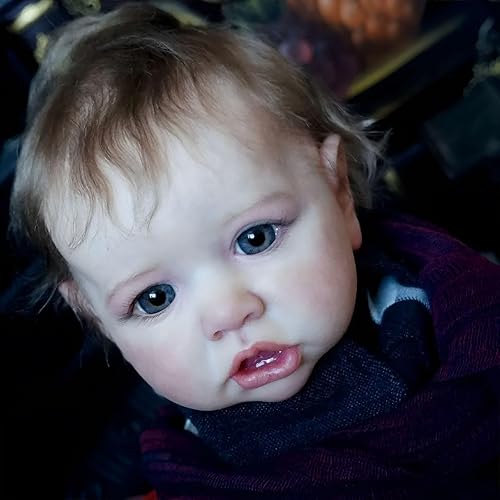 Miniatura 3 de Muñecas de bebé Reborn  Muñeca realista realista de 20 pulgadas, muñecas de bebé de la vida real con cuerpo suave y pesado, regalo real de bebé