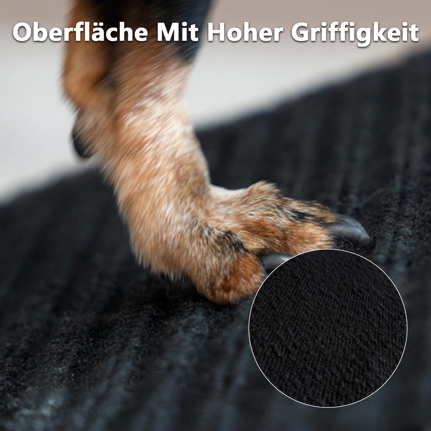 Rampas para perros, escaleras y peldaños para perros para camas y sofás, escaleras para perros para camas y sofás, escaleras inclinadas para perros pequeños, gatos – negro