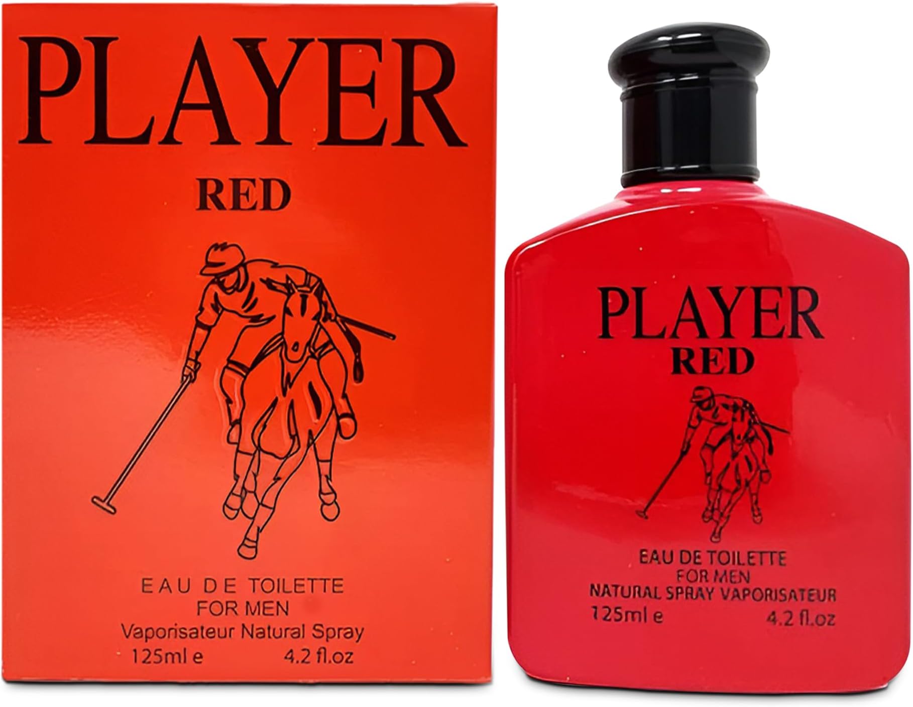 - Cologne for Men Player Red Natural Spray Classic Long Lasting Scent Wonderful Fragrance Gift Eau De Toilette Men Perfume for Daily Use 3.4 Fluid Ounce