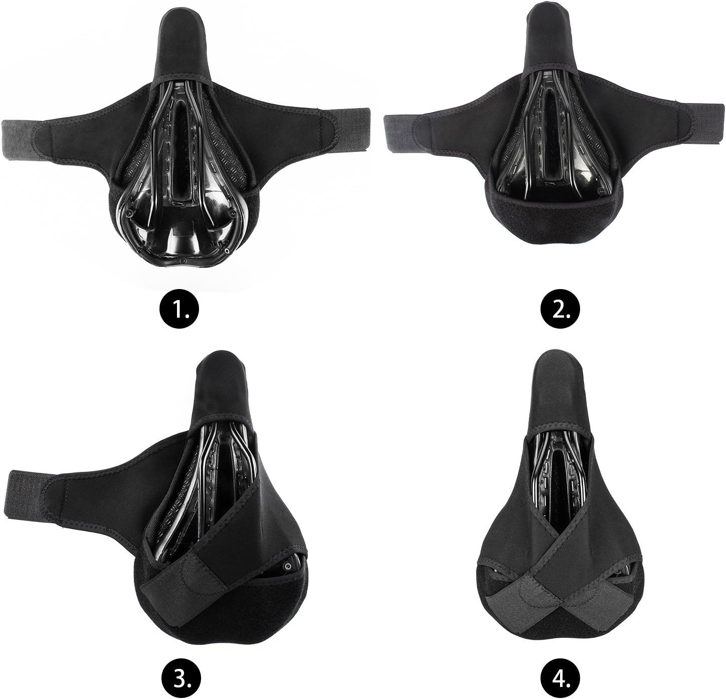 Outry, fietszadelhoezen, siliconen, 3D, gel-overtrek voor fietsen,  zadelhoes, comfortabel, kussen, zachte zitting, overtrek voor fiets :  Amazon.nl: Sport \u0026 outdoor