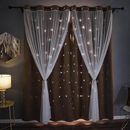 Miniatura 6 de Kinryb Star - Cortinas de doble capa