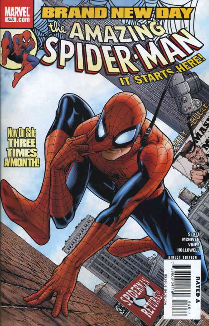 Amazon.com: Amazing Spider-Man, The #546 VF/NM ; Marvel