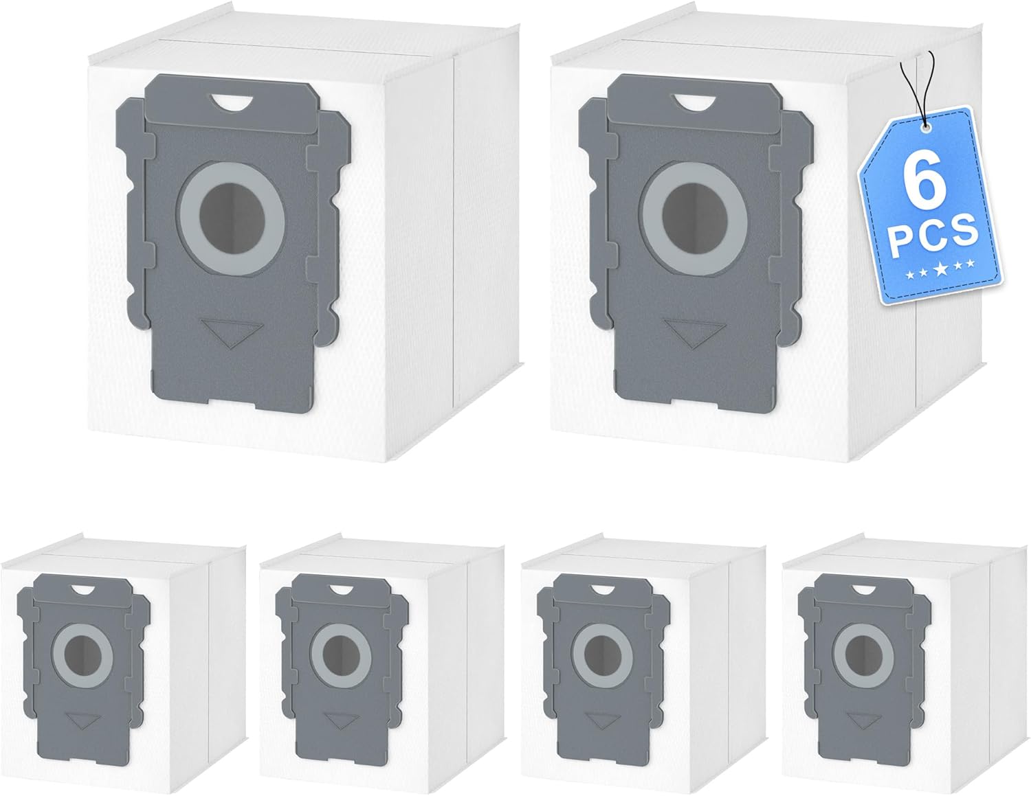 6 pack Replacement Roomba Vacuum Bags Compatible with