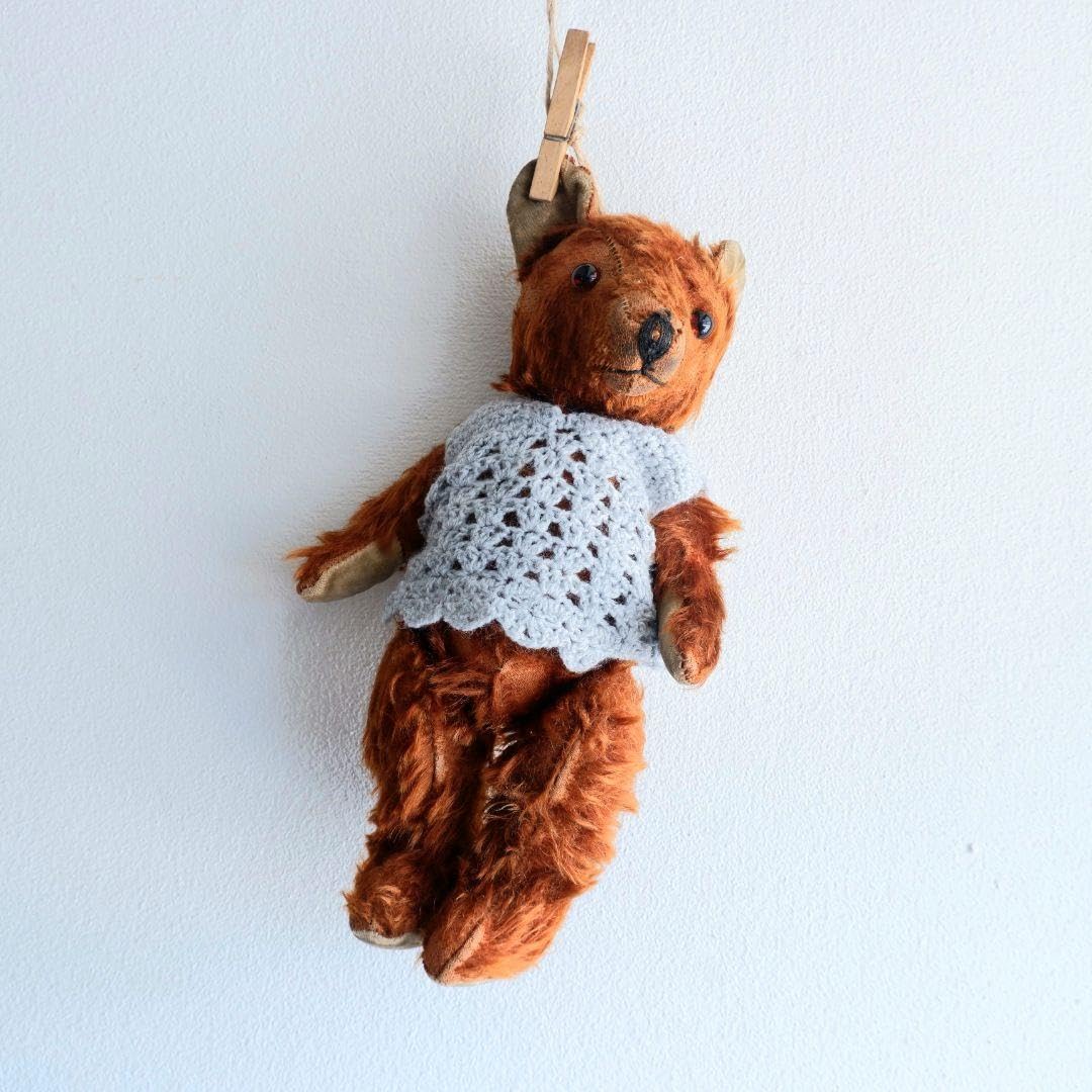 1930年代 米国 ニッカーボッカー社 アンティーク テディベア