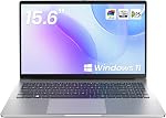 15.6 Ordinateur portable de pouce, N4020 CPU, 4GB RAM, 128GB Stockage, FHD 1080P IPS Affichage, Windows 11 Maison, Type-C PD Chargement rapide, double bande WiFi, Carnet de notes léger pour les étudiants, à la maison et au bureau