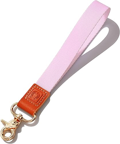 Cordón de muñeca para llaves, correa de pulsera, soporte para llavero, bonito llavero de identificación, tarjetero