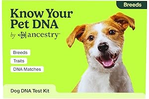 Know Your Dog DNA: Dog DNA Breed Identification Test, Genetic Traits, DNA...