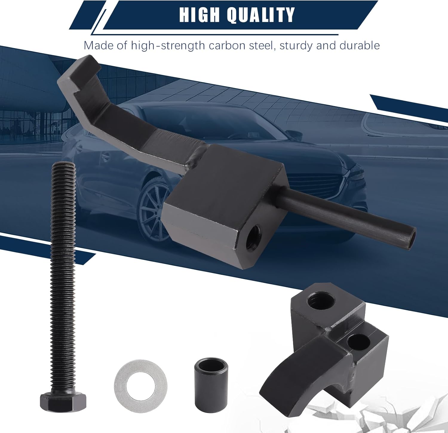 EN-48932 Belt Tension Compressor Tool, 5460 Heavy Duty Serpentine Belt Tensioner Tool for GM 2.4L Ecotec Engines, Compatible with Chevy Malibu, Impala, Buick Regal, Lacrosse