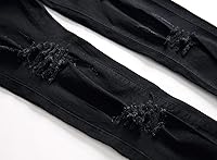 Vista 59 de LONGBIDA - Jardinera de mezclilla para hombre, ajuste entallado, moderno, con bolsillos