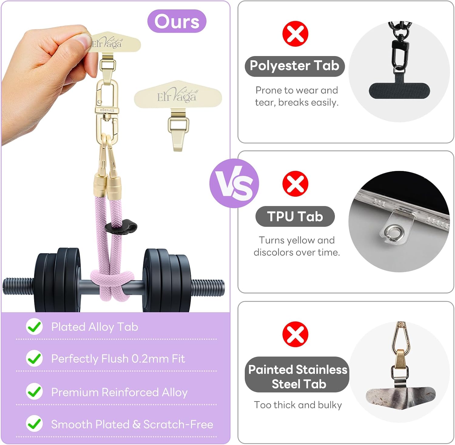 Universal Cell Phone Lanyard Wrist Strap,Phone Bracelet Strap,Phone Charms Strap - Image 6