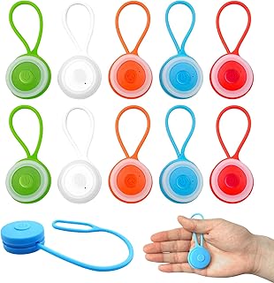 HOSPAOP LED Flashing Light School Bag Children, Pack of 10 Reflectors Backpack Light, Reflector Pendant Safety Light for School Bag, Satchel, Running, Jogging, Pram