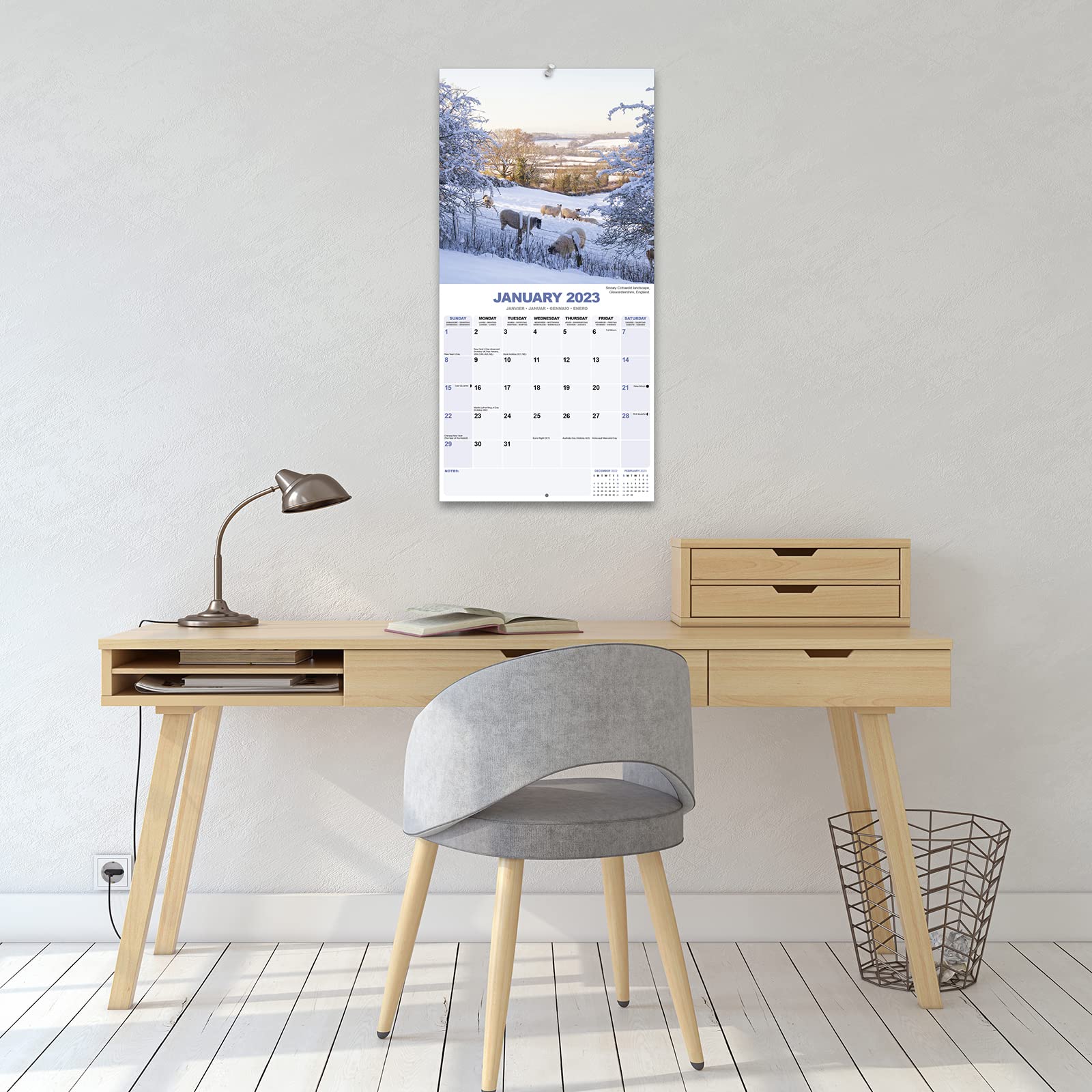 Seasons 2023 Wall Calendar