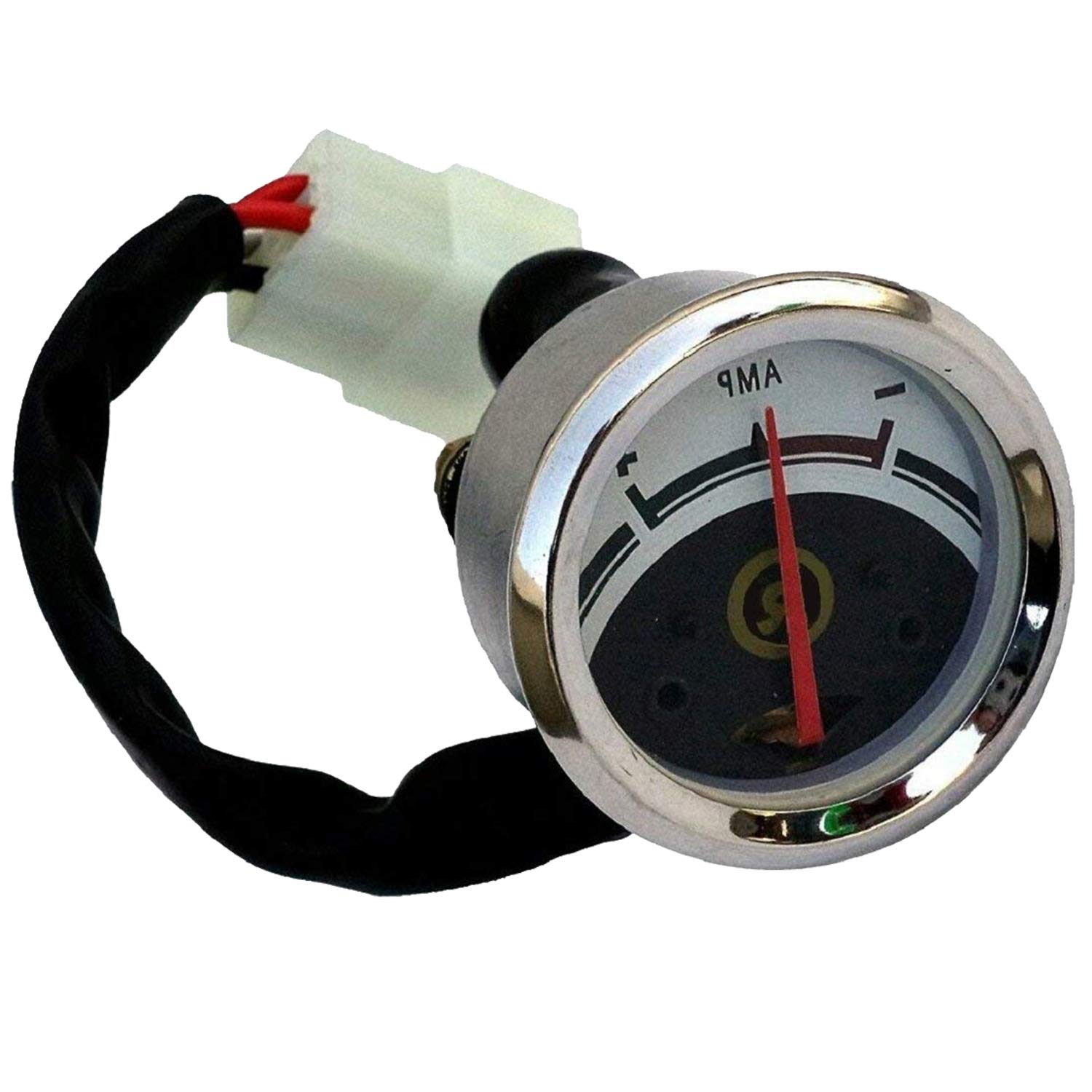 Topbird TBRE-700 Amp Reading Analog Ampmeter Bike Ampere Gauge Meter Compatible with Bullet Classic Electra and Standard 350cc and 500cc Motorcycles (1X Ampere Meter) — Amazon image 4